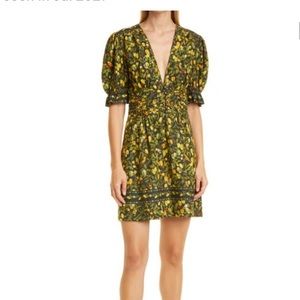 Farm Rio, EUC, Starfruit Mini Dress XL